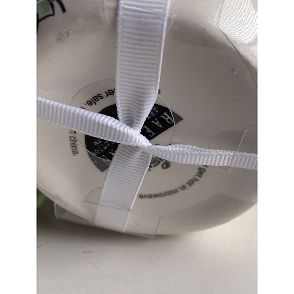 Set Of 4 Rae Dunn Disney Green Tinkerbell Measuring Cups Ceramic With Handle NEW - Picture 8 of 8